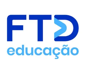 Logo da FTD Educação, editora parceira oficial do Colégio Antônio Villas Boas em Osasco.